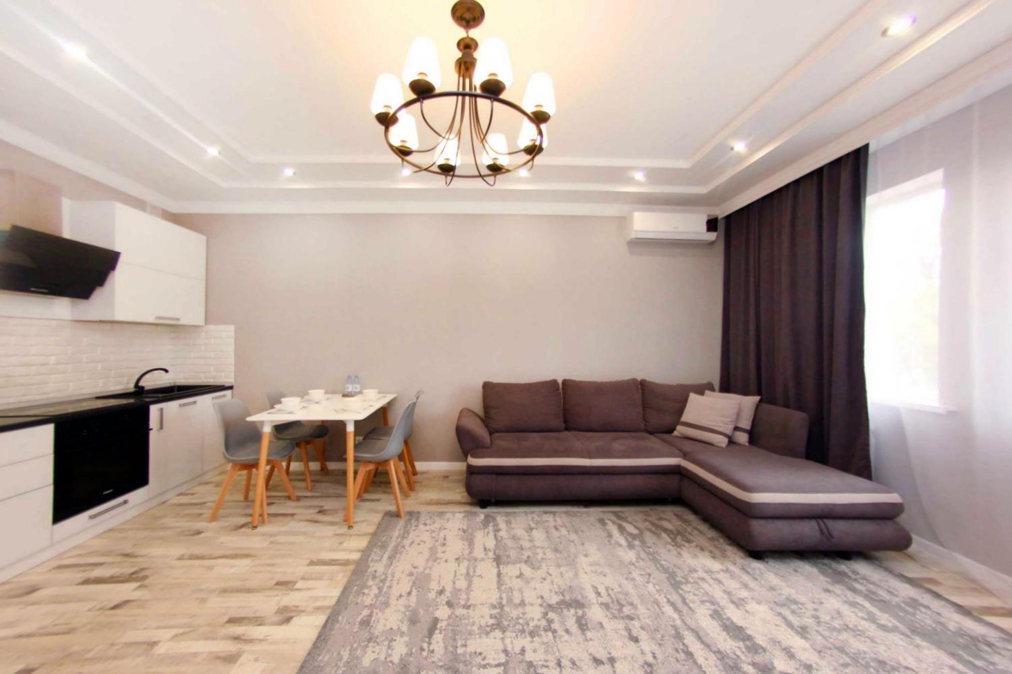 Apartment в современном районе выбор путешественника Almaty