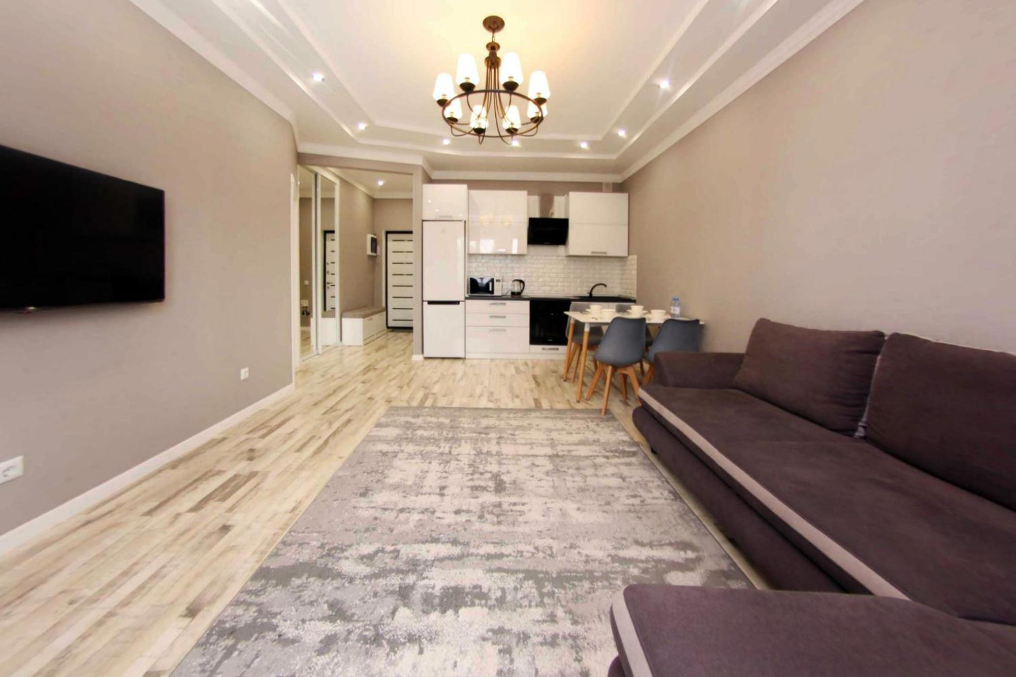 в современном районе выбор путешественника Apartment Almaty